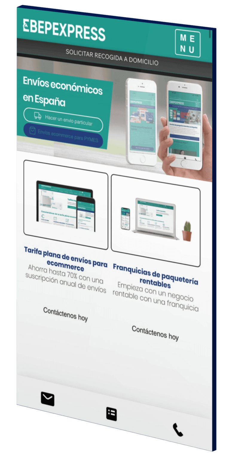 Enviar paquetes EBEP EXPRESS PERU